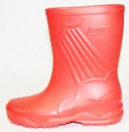 Сапоги ЭВА красные (утепленные)